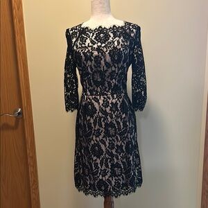 Milly Black Lace Dress
